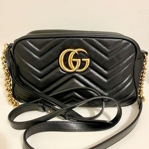 Gucci Marmont Matelassé Camera Bag
